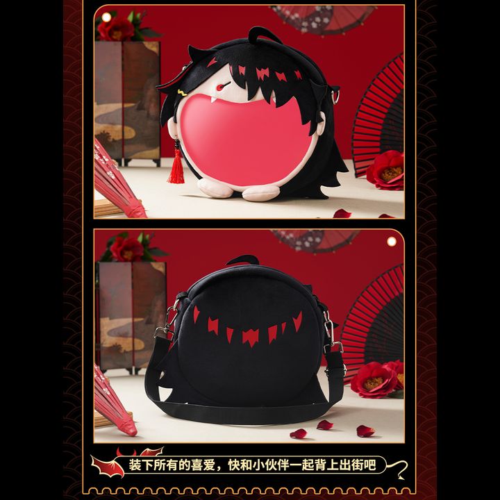 Vox Akuma ✦ Nijisanji Small UWA Plush Ita Crossbody Bag
