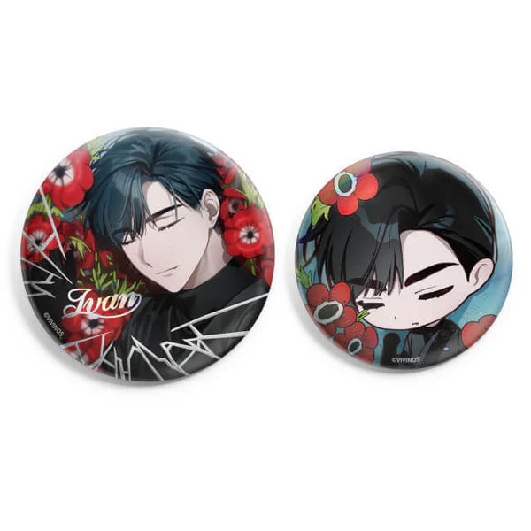 [Pre-Order] Ivan ✦ ALIEN STAGE Drowing Bloom Badge Set