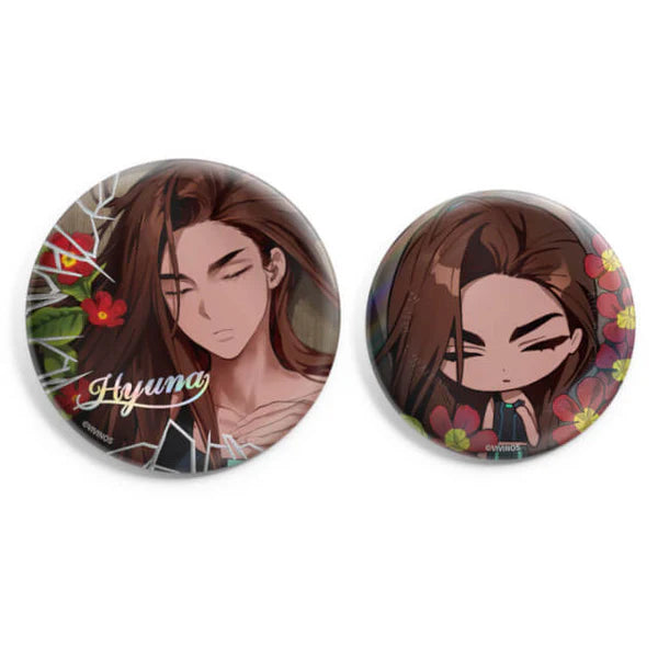 [Pre-Order] Hyuna ✦ ALIEN STAGE Drowing Bloom Badge Set