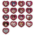 Danganronpa 1 ✦ Heart-shaped Acrylic Badge Vol.1 Random 1 Tin Badge - 1 out of 17 Types