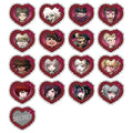 Danganronpa 2 ✦ Heart-shaped Acrylic Badge Vol.2 Random 1 Tin Badge - 1 out of 17 Types