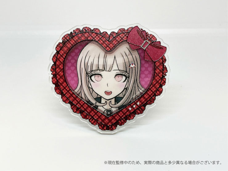 Danganronpa 2 ✦ Heart-shaped Acrylic Badge Vol.2 Random 1 Tin Badge - 1 out of 17 Types