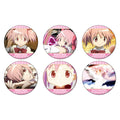 Madoka ONLY ✦ Puella Magi Madoka Magica Oshi Chara Random 1 Tin Badge - 1 out of 6 Types