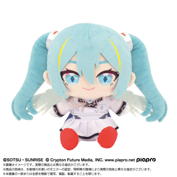 Hatsune Miku ✦ Gundam 45th Anniversary x Hatsune Miku Plush Hatsune Miku x Wing Gundam Zero EW