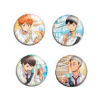 Haikyuu!! ✦ Yorimichi Color Palette Random 1 Tin Badge - 1 out of 10 Item Set