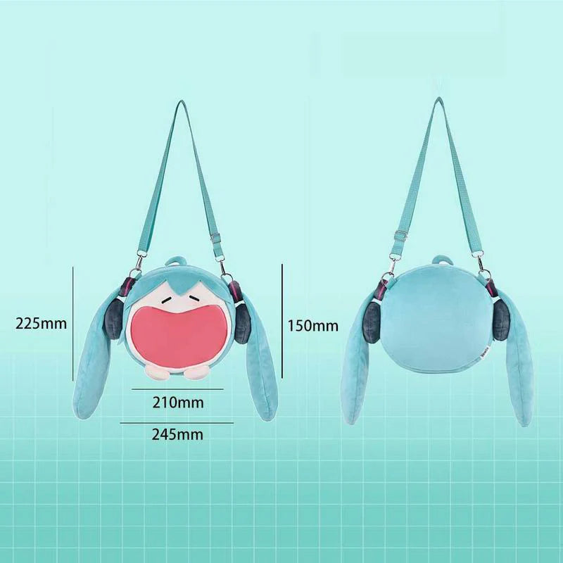 Hatsune Miku ✦ Small UWA Plush Ita Crossbody Bag