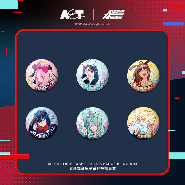 [Pre-Order] ALIEN STAGE✦ Rabbit Series Can Badge - Random 1 Out of 6 Types