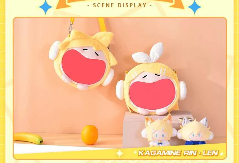 Kagamine Len ✦ Small UWA Plush Ita Crossbody Bag